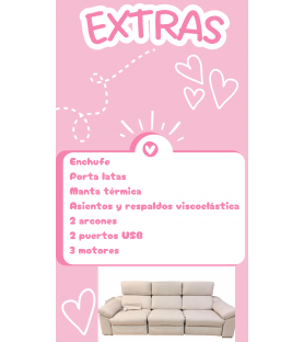 Sofá Viscoelástica Modelo Duke